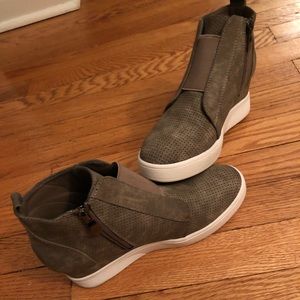 journee collection journee collection clara women's wedge sneakers